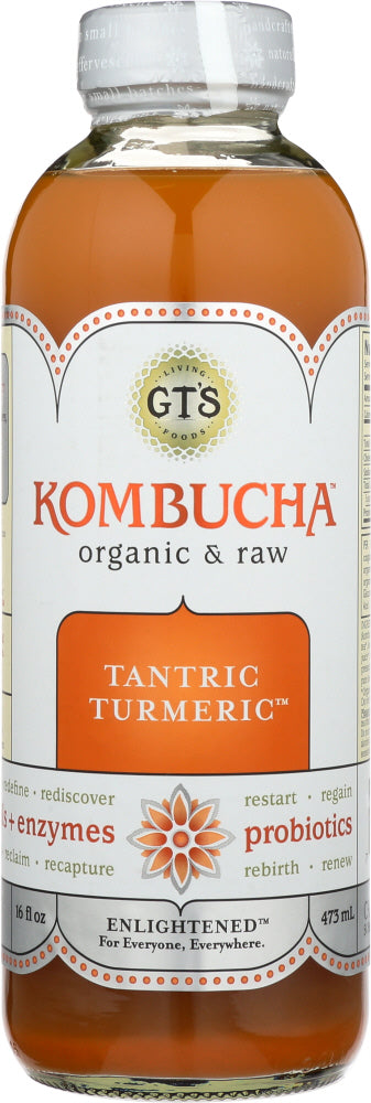 GT'S ENLIGHTENED KOMBUCHA: Turmeric Tantric, 16 oz