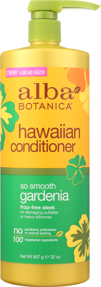 ALBA BOTANICA: Conditioner Smooth Gardenia, 32 oz