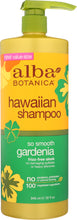 ALBA BOTANICA: Shampoo Smooth Gardenia, 32 oz