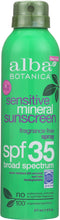 ALBA BOTANICA: Sensitive Mineral Sunscreen SPF 33, 6 oz