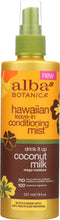 ALBA BOTANICA: Conditioning Mist Leave-In Coconut Milk, 8 oz