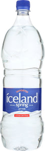 ICELAND SPRING: Natural Spring Water, 50.7 oz