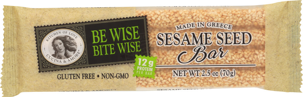 CUCINA & AMORE: Sesame Seed Bar, 2.5 oz