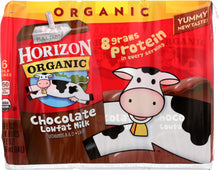 HORIZON: Organic Lowfat Milk Chocolate 6 Count (8 oz Each), 48 oz