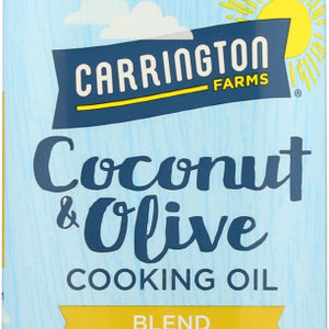 CARRINGTON FARMS: Coconut and Olive Cooking Oil, 16 oz