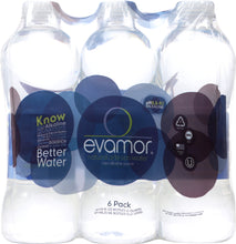 EVAMOR: Natural Artesian Water 6x32 Oz Bottles, 192 oz
