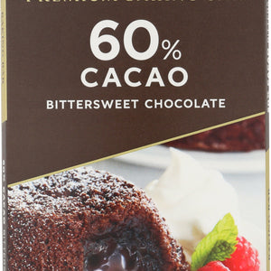 GHIRARDELLI: Chocolate Baking Bar 60% Bittersweet, 4 oz