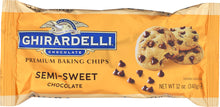 GHIRARDELLI: Chocolate Chip Semi Sweet, 12 oz