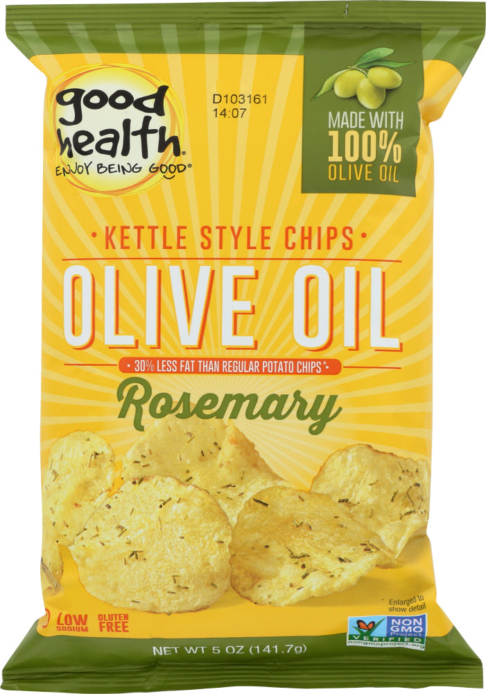 GOOD HEALTH: Kettle Chips Olive Oil Rosemary, 5 oz