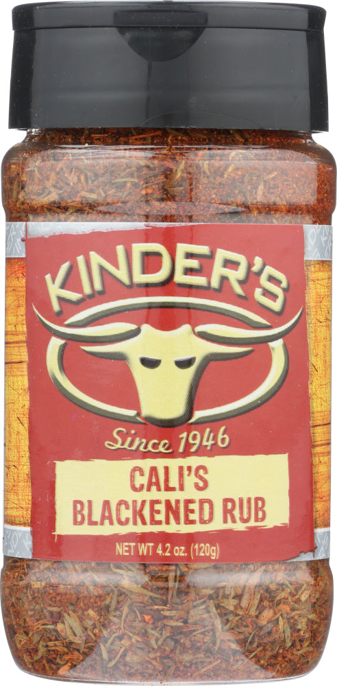 KINDERS: Calis Blackened Rub, 4.2 oz