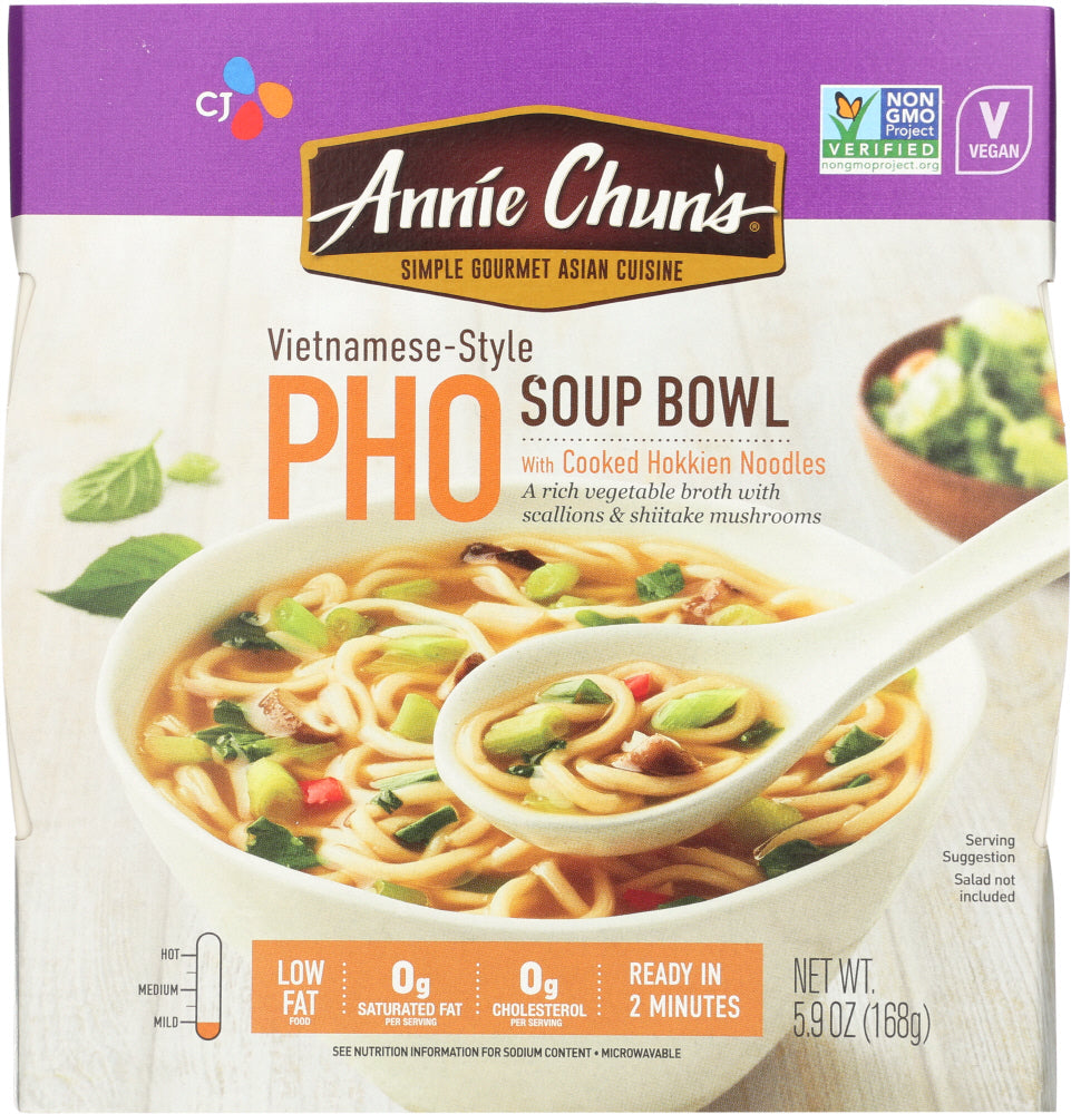 ANNIE CHUNS: Vietnamese Pho Soup Bowl Mild, 5.9 oz