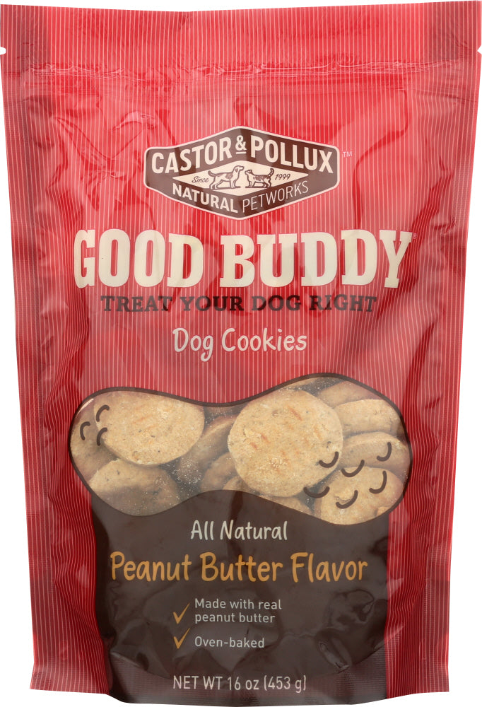 CASTOR & POLLUX: Dog Cookies Peanut Butter Flavor, 16 oz