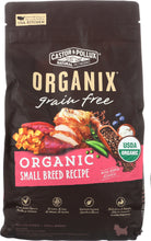 CASTOR & POLLUX: Organix Grain Free Organic Small Breed Recipe 4 Lb