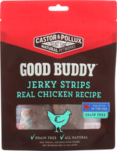 CASTOR & POLLUX: Dog Treat Good Buddy Jerky Strip Chicken, 4.5 oz