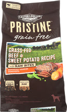 CASTOR & POLLUX: Pristine Grain Free Grass-Fed Beef & Sweet Potato Recipe With Raw Bites 4 Lb