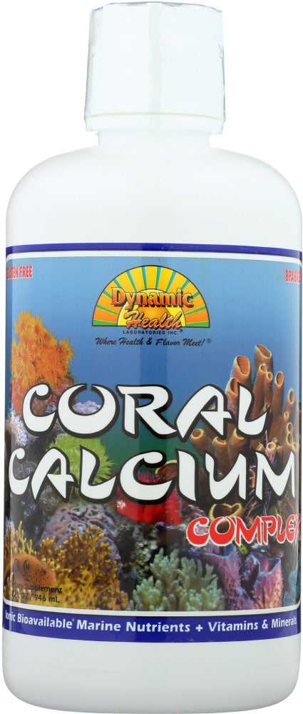 DYNAMIC HEALTH: Coral Calcium Complex Liquid, 32 oz
