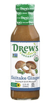DREWS: Shiitake Ginger Organic Dressing, 12 oz