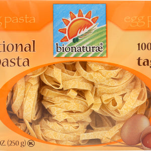 BIONATURAE: Organic Tagliatelle Egg Pasta, 8.8 oz