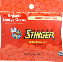 HONEY STINGER: Organic Energy Chews Fruit Smoothie, 1.8 Oz