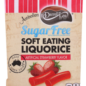 DARRELL LEA: Licorice Strawberry Sugar Free, 4 oz