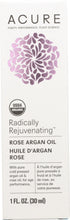 ACURE: Radically Rejuvenating Rose Argan Oil, 1 fl oz