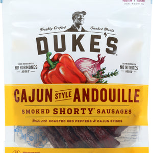 DUKES: Cajun Style Andouille Smoked Shorty Sausage, 5 oz