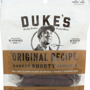 DUKES: Original Shorty Smoked Sausages, 5 oz