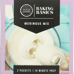 JUST IN TIME GOURMET: Meringue Mix Powder, 4 oz