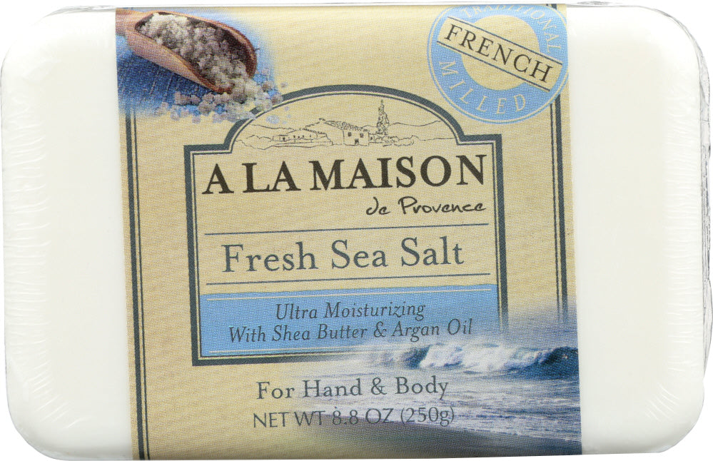 A LA MAISON: Fresh Sea Salt Bar Soap, 8.8 oz
