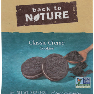 BACK TO NATURE: Classic Sandwich Creme Cookie, 12 oz