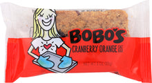 BOBO'S OAT BARS: All Natural Bar Cranberry Orange, 3 oz