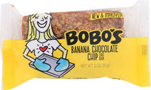 BOBO'S OAT BARS: All Natural Bar Banana Chocolate Chip, 3 oz