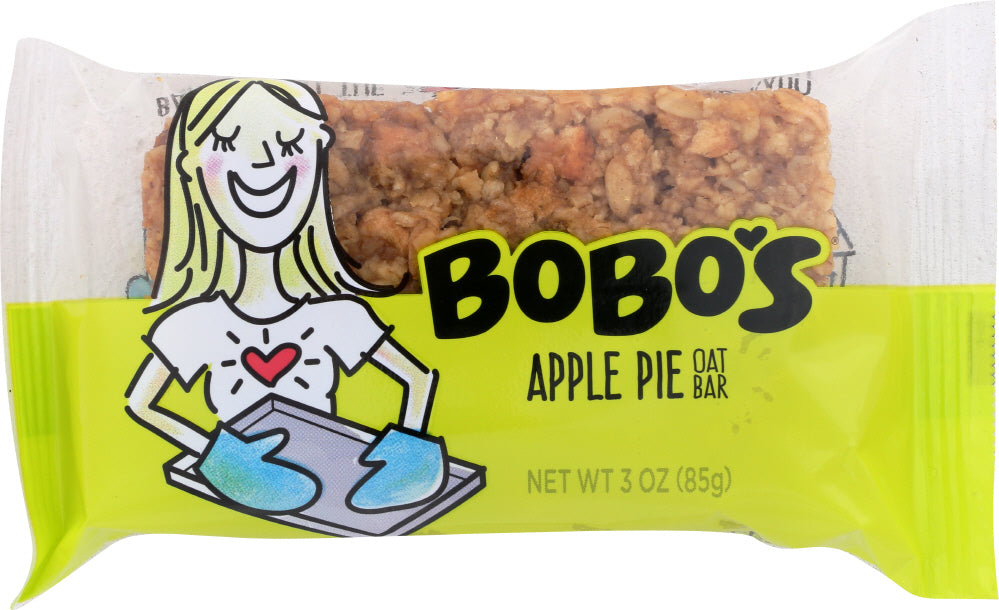 BOBOS OAT BARS: Gluten Free All Natural Apple Pie, 3 oz