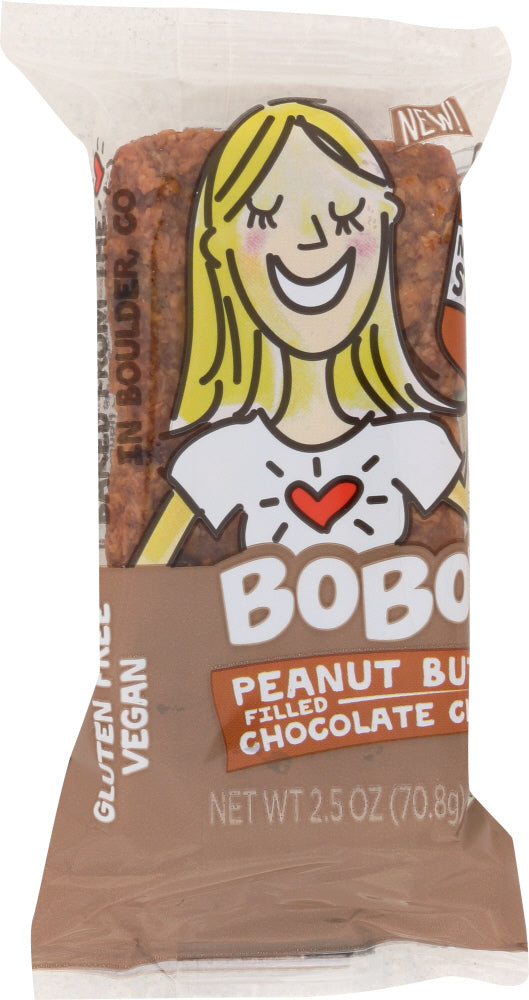 BOBOS OAT BARS: BARS STUFF'D CHOCOLATE CHIP PEANUT BUTTER FILLED (2.500 OZ)
