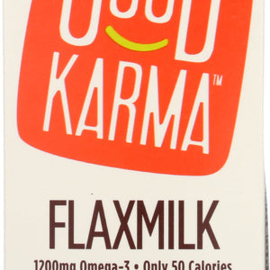 GOOD KARMA: Flax Milk Original, 64 oz
