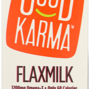 GOOD KARMA: Flax Milk Vanilla, 64 oz