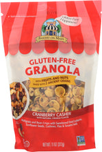 BAKERY ON MAIN: Gluten Free Granola Cranberry Orange Cashew, 11 oz