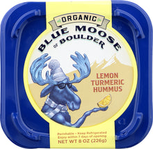 BLUE MOOSE OF BOULDER: Hummus Lemon Turmeric Organic, 8 oz