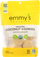EMMYS ORGANICS: Macaroon Lemon Ginger, 6 oz