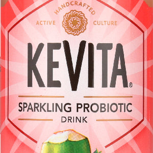 KEVITA: Sparkling Probiotic Drink Strawberry Acai Coconut, 15.2 oz