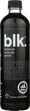 BLK BEVERAGES: Premium Alkaline Water Naturally Black, 16.9 oz