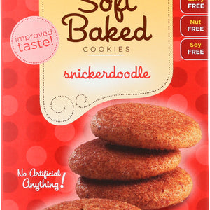 ENJOY LIFE: Soft-Baked Cookies Gluten Free Snickerdoodle, 6 oz