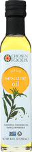 CHOSEN FOODS: Virgin Sesame Oil, 250 ml