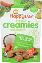 HAPPY BABY: Creamies Apple Spinach Pea and Kiwi, 1 oz