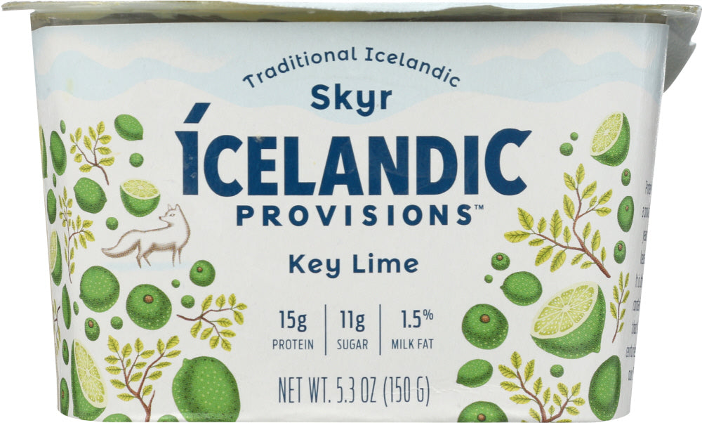 ICELANDIC PROVISIONS: Yogurt Key Lime Skyr, 5.3 oz