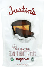 JUSTIN'S: Mini Peanut Butter Dark Chocolate, 4.7 oz