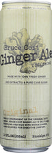 BRUCE COST GINGER ALE: Ginger Ale Unfiltered Original Can, 12 oz