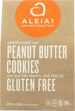 ALEIAS: Peanut Butter Cookies Gluten Free, 9 oz