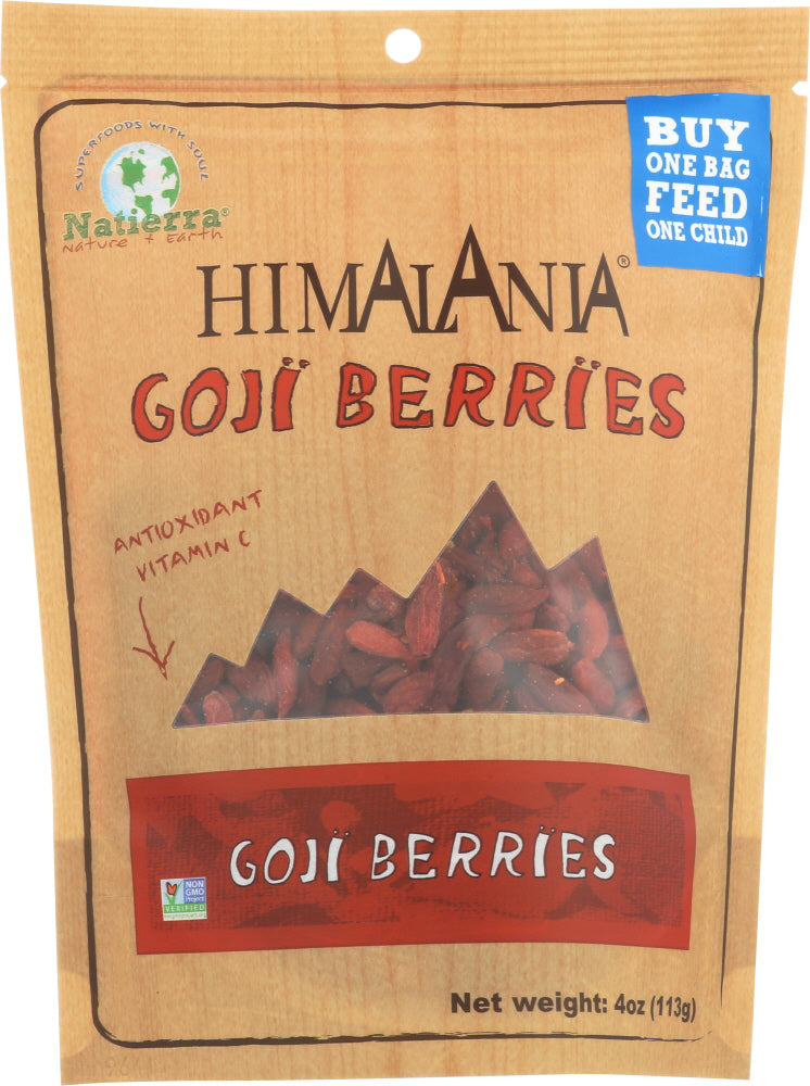 HIMALANIA: Raw Natural Goji Berries, 4 oz