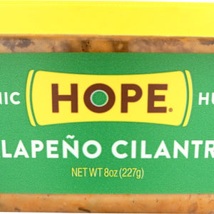 HOPE: Hummus Jalapeno Organic, 8 oz